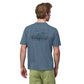 Men's Capilene Cool Daily Graphic Shirt - '73 Skyline: Utility Blue X-Dye
