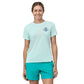 Women's Capilene Cool Daily Graphic Shirt - Dawn to Dusk: Wispy Green X-Dye