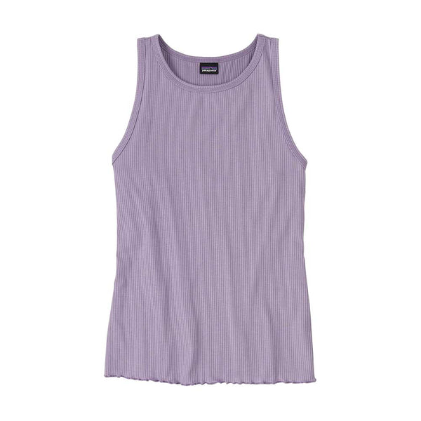 Women's Rib Knit Tank - Concrete Purple – Gazelle Sports