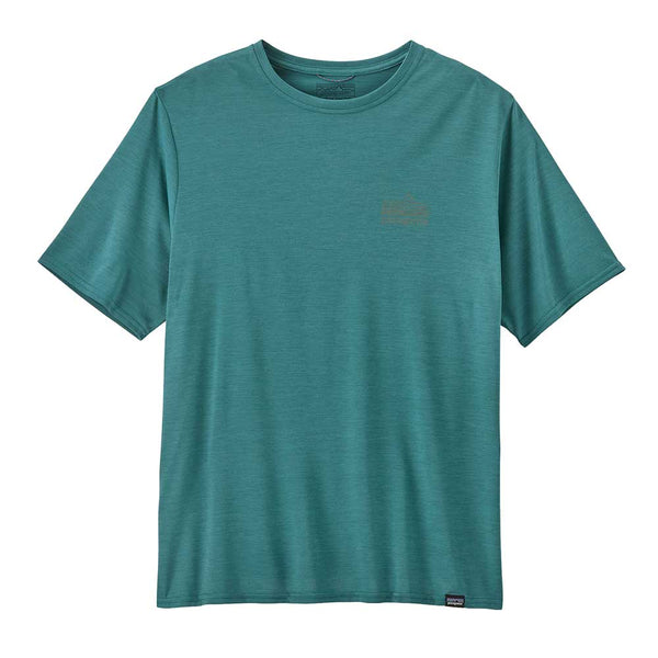 Men's Capilene Cool Graphic Shirt - Strataspire: Wetland