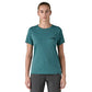 Women's Capilene Cool Daily Graphic Shirt - '73 Skyline: Wetland Blue