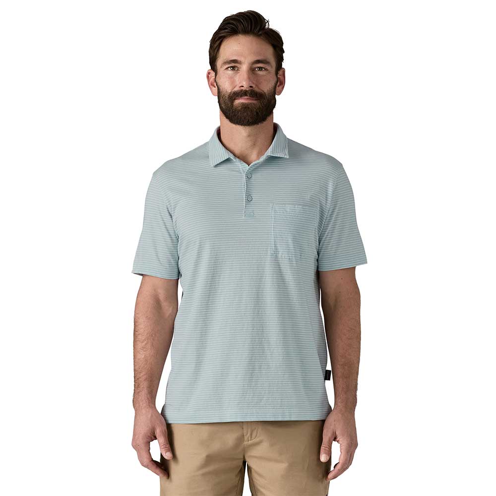 Men's Daily Polo - Seashore: Steam Blue