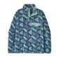 Women's Lightweight Synchilla Snap-T Pullover - Jaguar Geo: Blue Sage