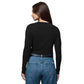 Women's Bamboo Long Sleeve Tee - Black