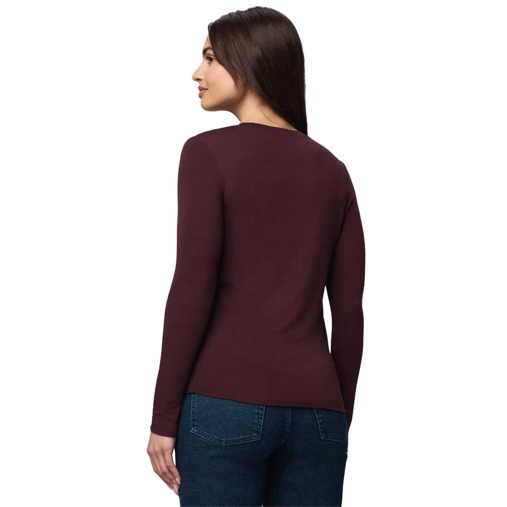 Women's Bamboo Long Sleeve - Dark Plum