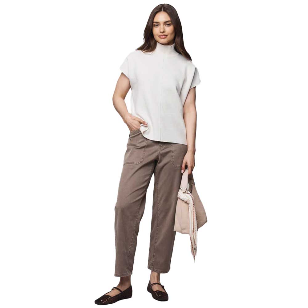 Women's Winslow Mockneck Pullover - Pale Oak Heather