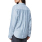 Women's Kenna Stripe Button Down - Ice Navy/White