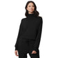 Women's Supersoft Trim Cowl Neck - Black
