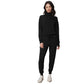 Women's Supersoft Trim Cowl Neck - Black