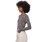 Women's Bamboo Long Sleeve Tee - Leopard Print