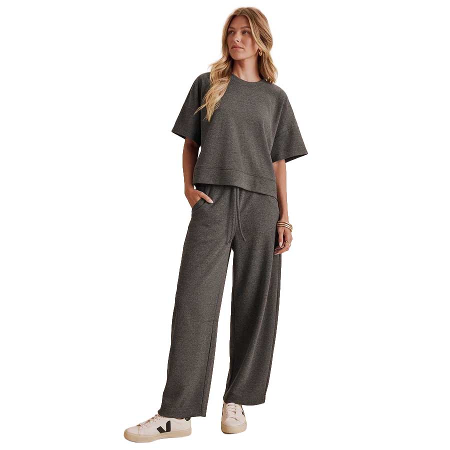 Women's Marlow Tailored Knit Pant - Charcoal