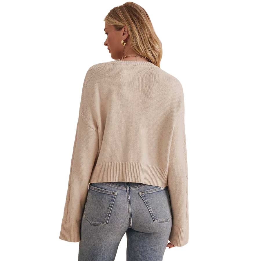 Sonoma Cardigan - Wheat Heather