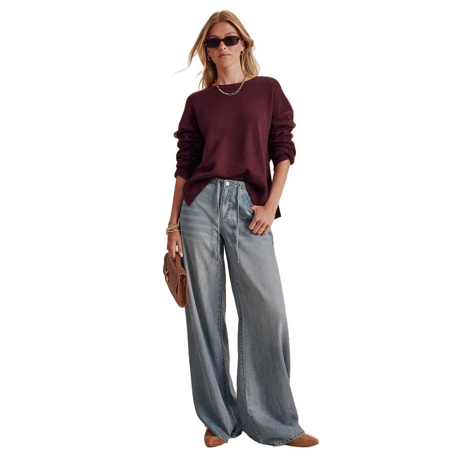 Women's Haven Crewneck Sweater - Merlot