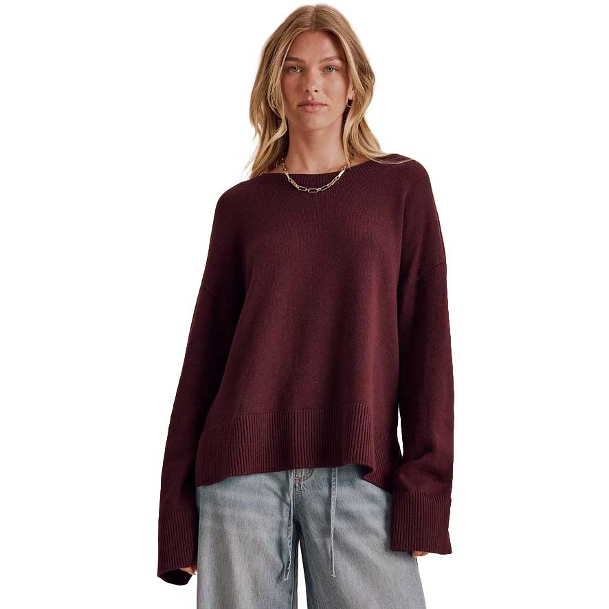 Women's Haven Crewneck Sweater - Merlot
