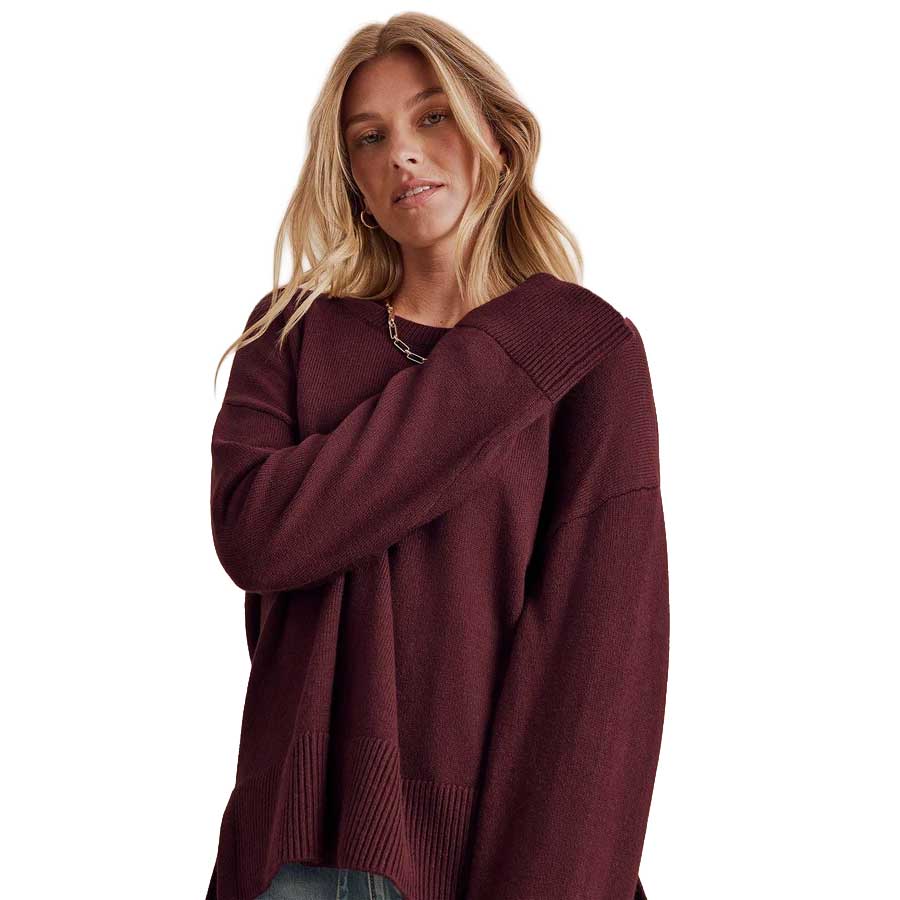 Women's Haven Crewneck Sweater - Merlot