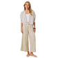 Women's Kennedy Stripe Zip Up - Pale Oak/Euclyptus