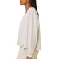 Women's Palmer Terry V Neck Sweatshirt - Pale Oak