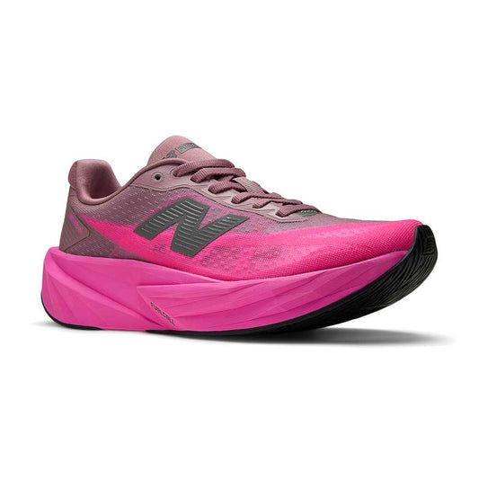Women's FuelCell Rebel v5 Running Shoe - Pink Heat/Rosewood - Regular (B)