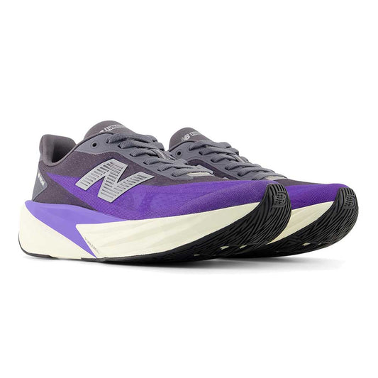 Women's FuelCell Rebel v5 Running Shoe - Electric Indigo/Truffle Salt/Silver Metallic - Regular (B)