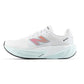 Women's FuelCell Rebel v5 Running Shoe - NB 103 White/Pink Heat/Glint Blue - Regular (B)