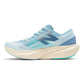 Women's FuelCell Rebel v4 Running Shoe - Quarry Blue/Chrome Blue - Wide (D)