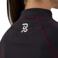 Women's Stamina Raglan Fitted Zip Front Jacket  - Black/Fig