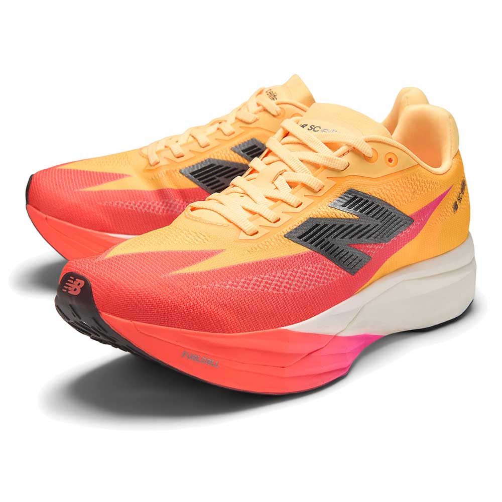 Women's FuelCell SuperComp Elite v5  - Tangerine Heat/White Peach/Pink Heat - Regular (B)