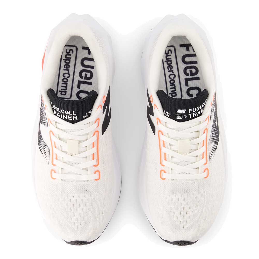 Women's FuelCell SuperComp Trainerv3 Running Shoe - Sea Salt/Urgent Red - Regular (B)