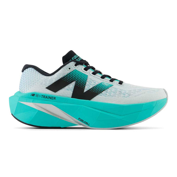 「かわいい～！」 Women's FuelCell SuperComp Trainer v3 Running Shoe - White スパイク・シューズ
