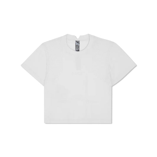 Women's Mercury Seamless Crop Tee - White