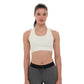 Women's Stamina Scoop Neck Run Bra - Chalk