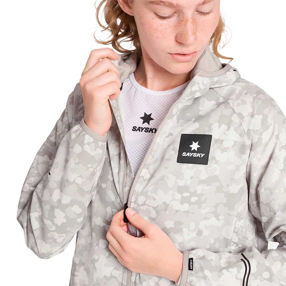 Women's Camo Pace Jacket - Sand AOP