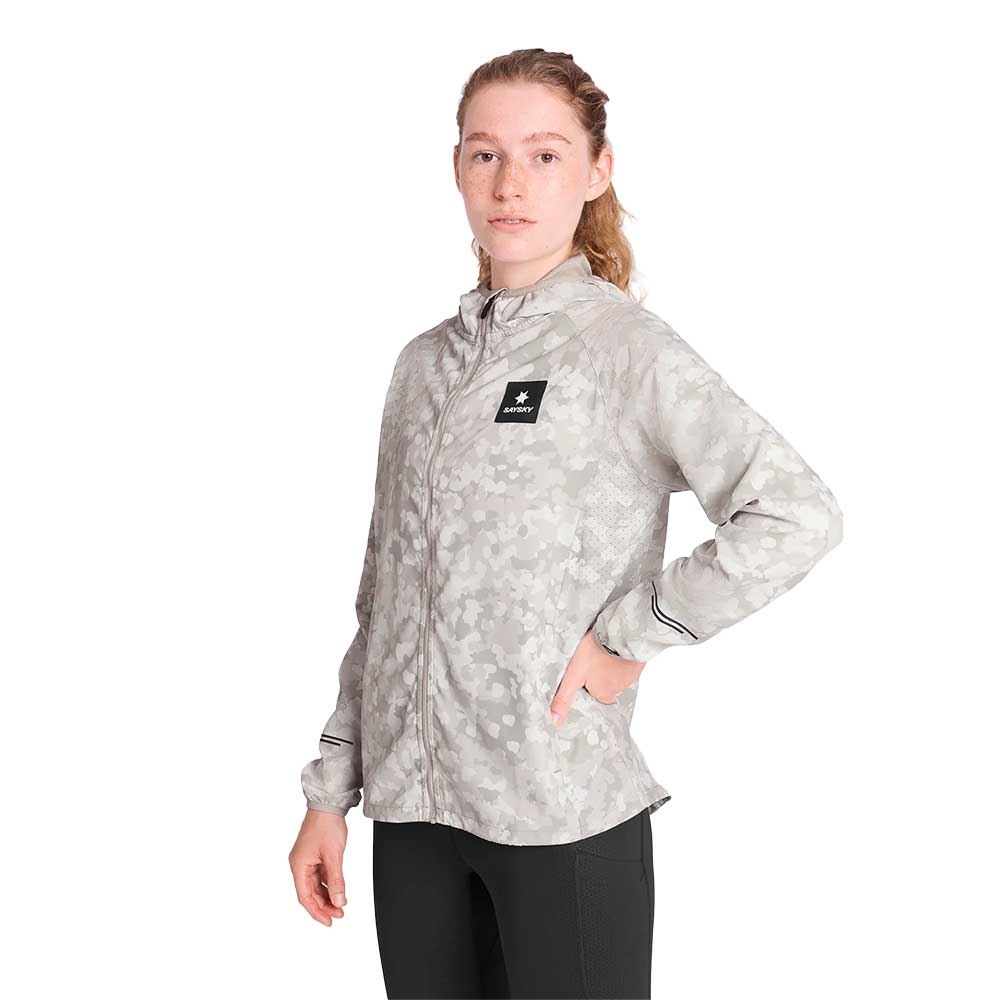 Women's Camo Pace Jacket - Sand AOP