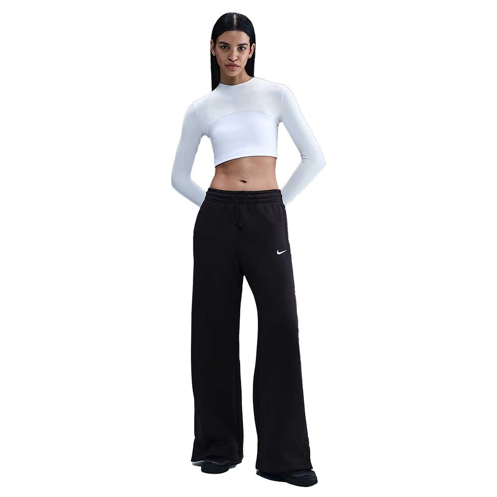 Women's Nike Phoenix Fleece High-Rise Pant - Black