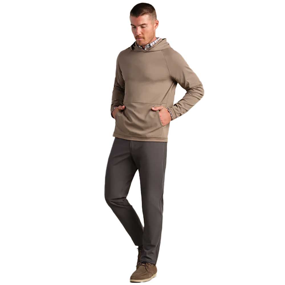 M Waffle Tech Hoodie - Foggy Taupe