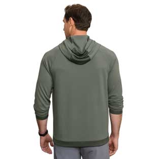 Men's Waffle Tech Hoodie - Olive Shadow