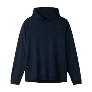 Men's Waffle Tech Hoodie - True Navy