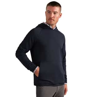 Men's Waffle Tech Hoodie - True Navy