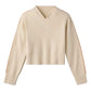 Women's Westside V-Neck Sweater - Sand Stone