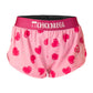 Women's Luv Pops  1.5" Split Shorts - Heart Lollipops