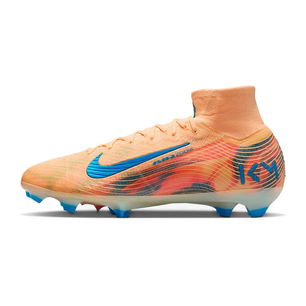 Mercurial Superfluy 10 Elite "Kylian Mbappé" Soccer Cleat - Melon Tint/Neo Turq/Igloo - Regular (D)