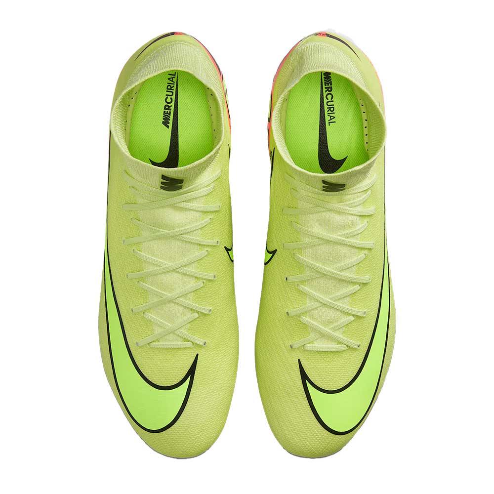 Mercurial Superfly 10 Pro Soccer Shoe - Limelight/Volt/Hyper Crimson - Regular (D)