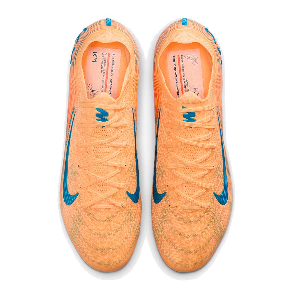Mercurial Vapor 16 Elite "Kylian Mbappé" Soccer Cleat - Melon Tint/Neo Turq/Igloo - Regular (D)