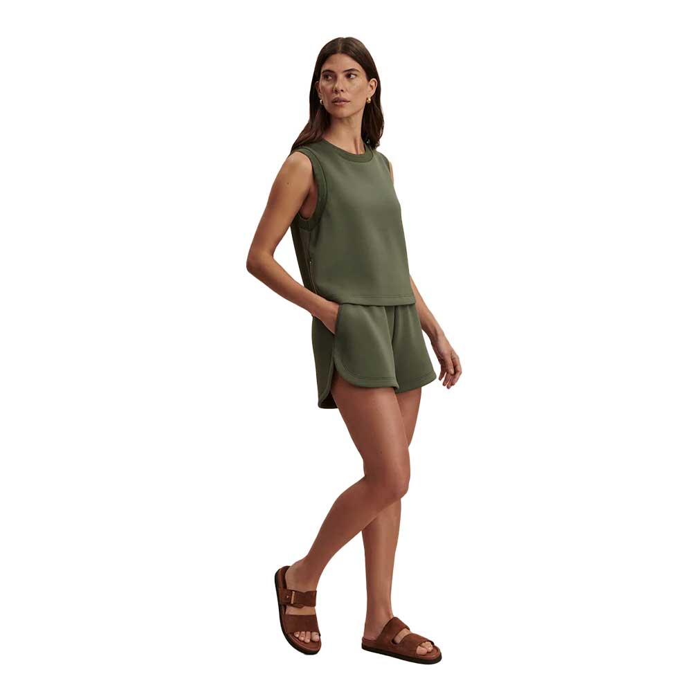 Women's Shea Crop Tank - Thyme