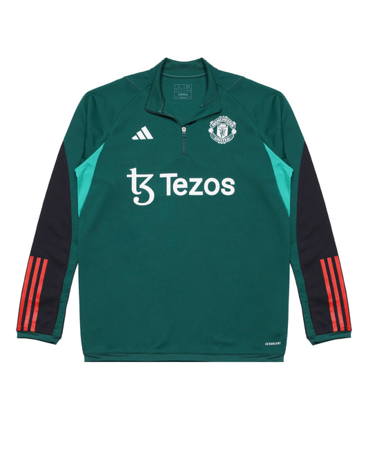 Men's Manchester United FC Training Top - Collegiate Green/Black/Core Green/Active Red