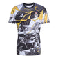 Men's Real Madrid Prematch Jersey - White/Black/Bold Gold