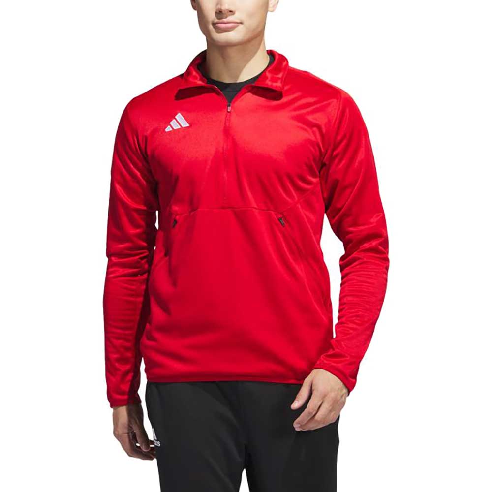 Men's Sideline Knit 1/4 Zip Pullover - Red