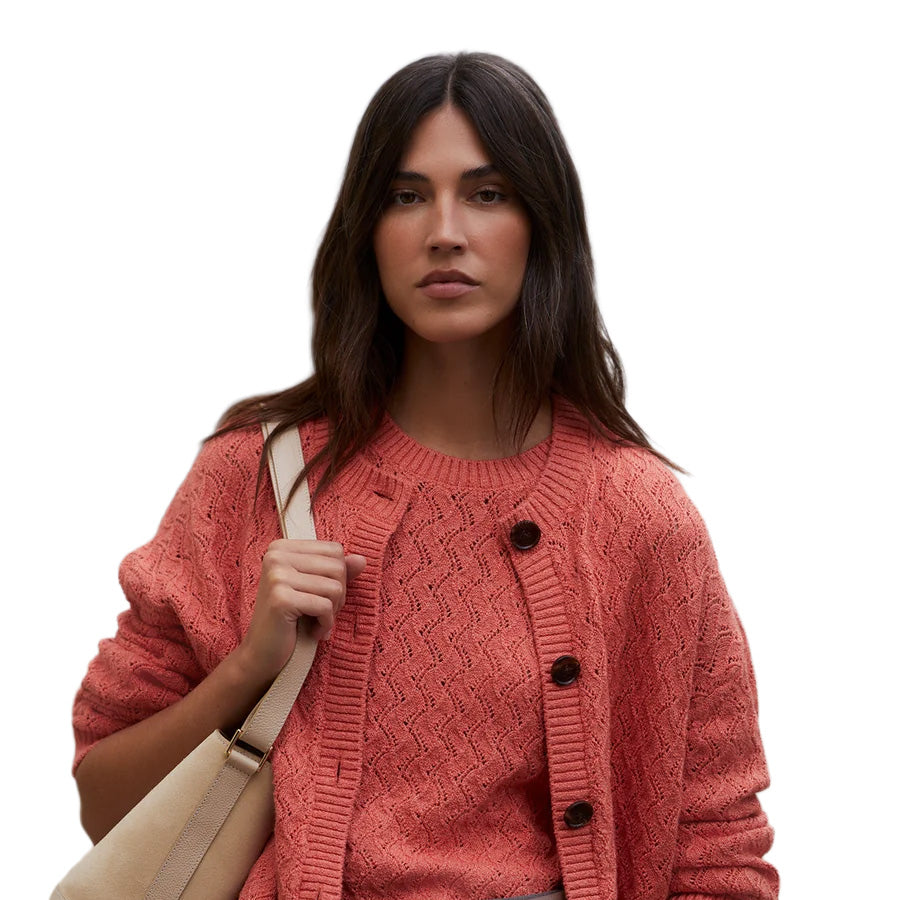 Women's Hossler Knit Cardigan - Apricot Brandy