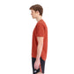 Men's Impact Run Short Sleeve - Brick Red