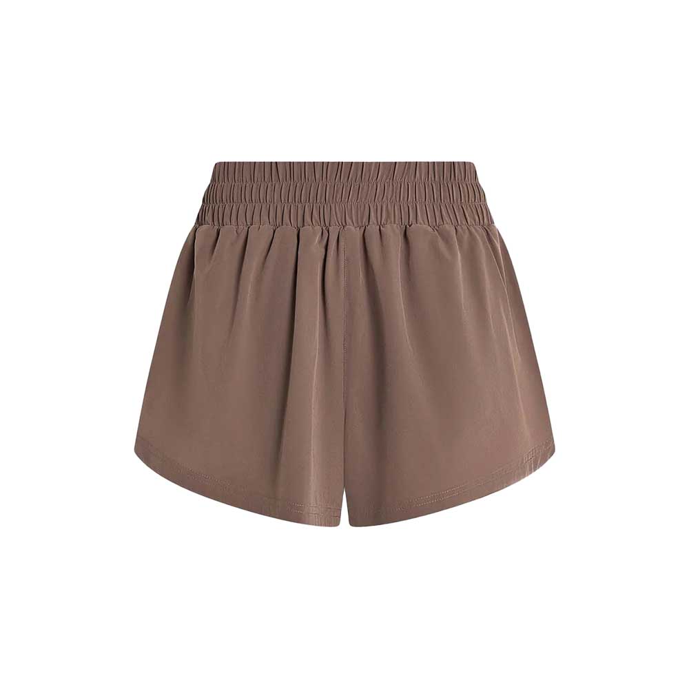 Women's Kallin Running Short 3" - Deep Taupe